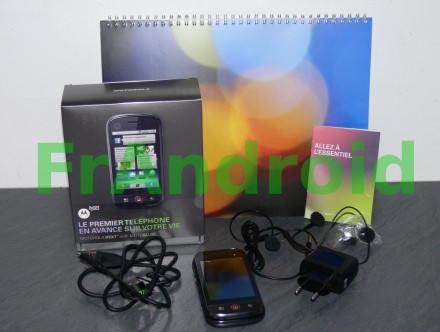 Contenu et emballage du Motorola Dext Contenu et emballage du Motorola Dext