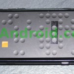 Le dos de l'appareil (effet bulle) Le dos de l'appareil (effet bulle)
