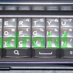 Le clavier du Motorola Dext Le clavier du Motorola Dext