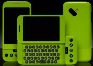 t-mobile g1 android en vert