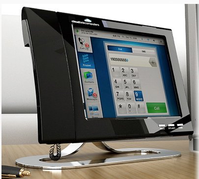 Un Telephone De Bureau High Tech Sous Android