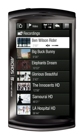 ARCHOS 5 Internet Tablet - Video_vignette