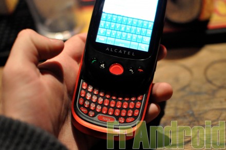 (exclu) Alcatel : première prise en main du OT-980 sous Android (MàJ)