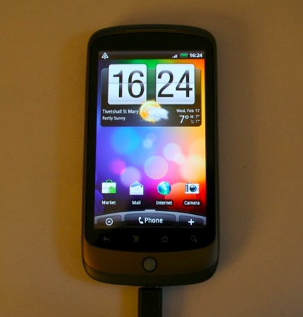 HTC Sense sur un Nexus One