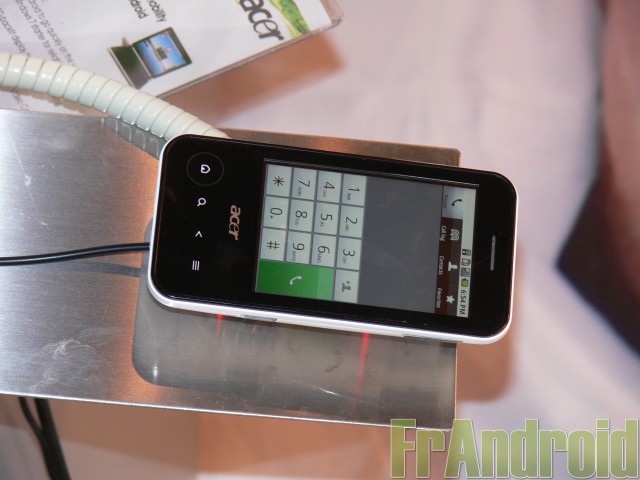 MWC 2010 : Les smartphones Acer sous Android
