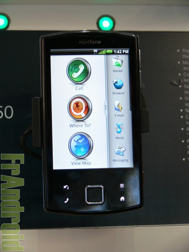 MWC 2010 : Garmin Nüvifone A50