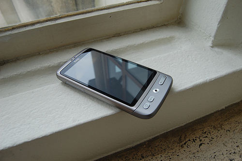 HTC Desire silver