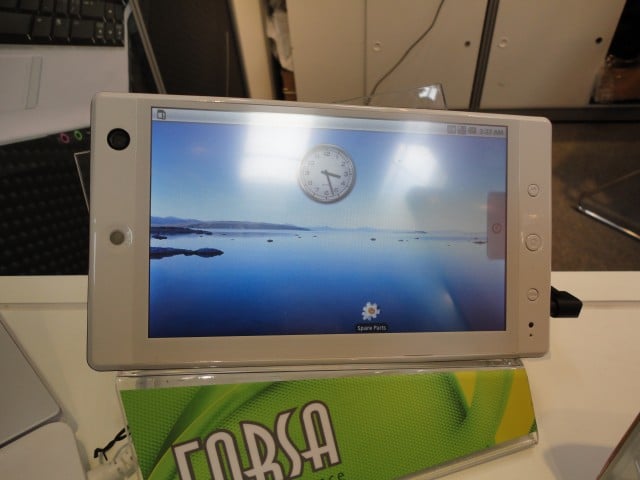 Forsha Posh Pad MV7, une tablette 7 pouces sous Android avec slot carte sim 3G !