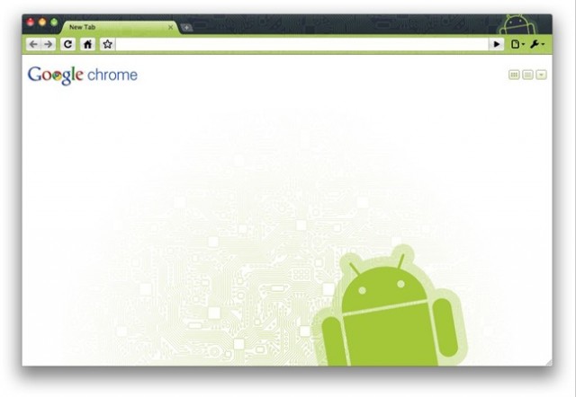 Google Chrome aux couleurs d&rsquo;Android