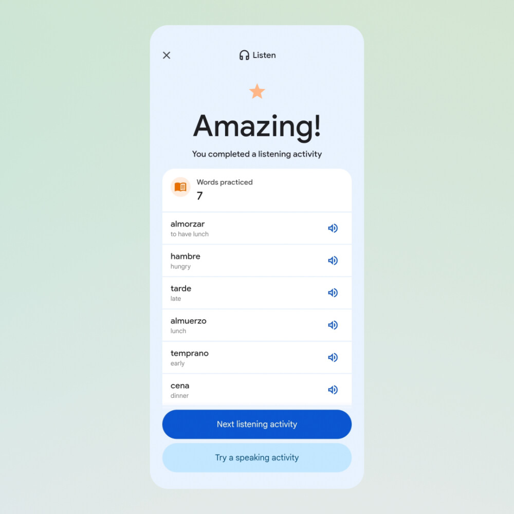 Conversation Google Traduction