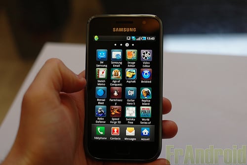 Samsung Galaxy S sous Android